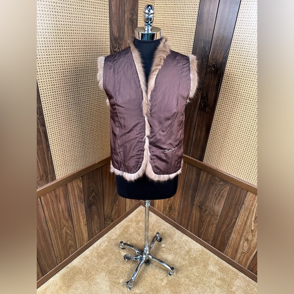 JERRY SORBARA NEW YORK DESIGNER RUSSIAN SABLE FUR VEST JACKET COAT SMALL 2 - 4 - Picture 6 of 13